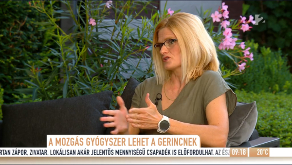 TV2 - MOKKA - Sokan küzdenek gerincfájdalmakkal: A sportolás is segíthet a problémán